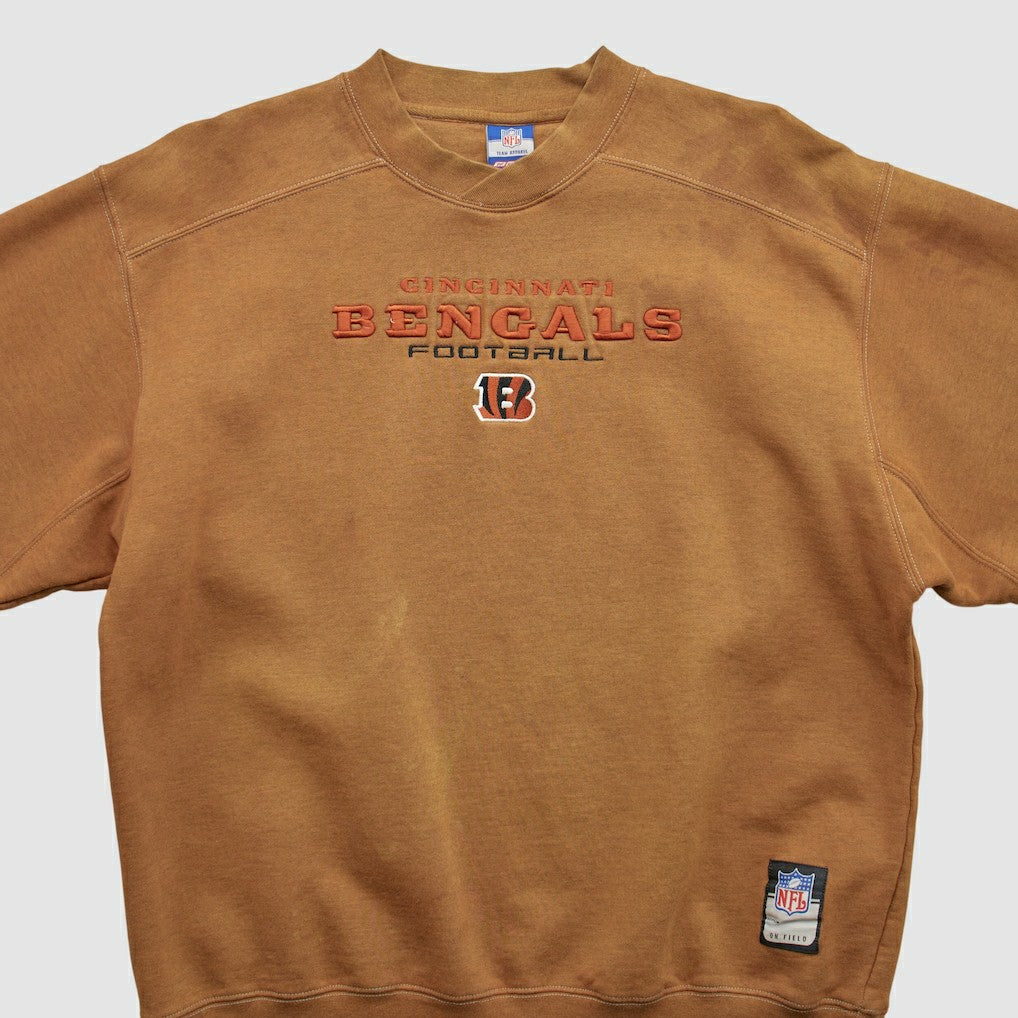 Cincinnati Bengals NFL 2000s Pullover Sweatshirt - Clay Vintage discount