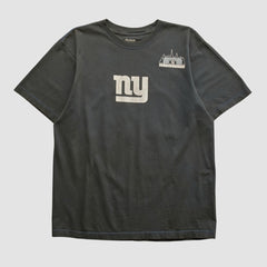 New York Giants Reebok 2010 T-shirt - Black Vintage sale