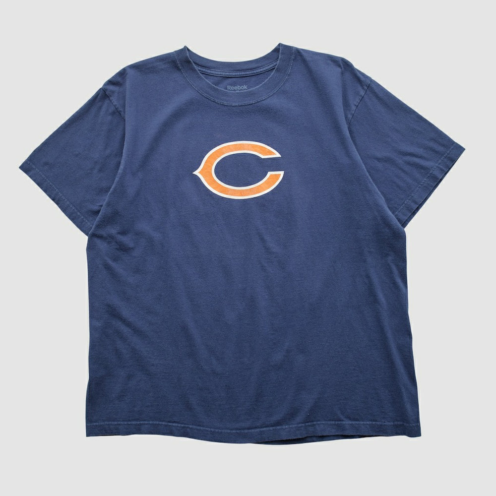 Chicago Bears Reebok 2000s T-shirt - Navy Vintage for sale