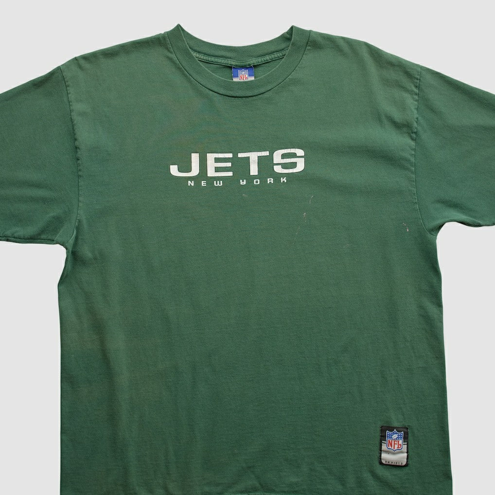 New York Jets Reebok 2000s T-shirt - Green Vintage on sale