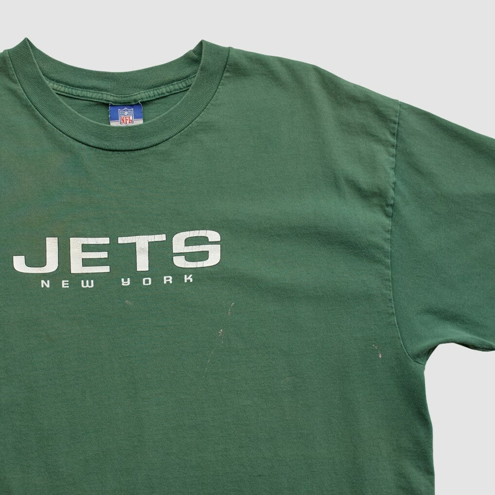 New York Jets Reebok 2000s T-shirt - Green Vintage on sale