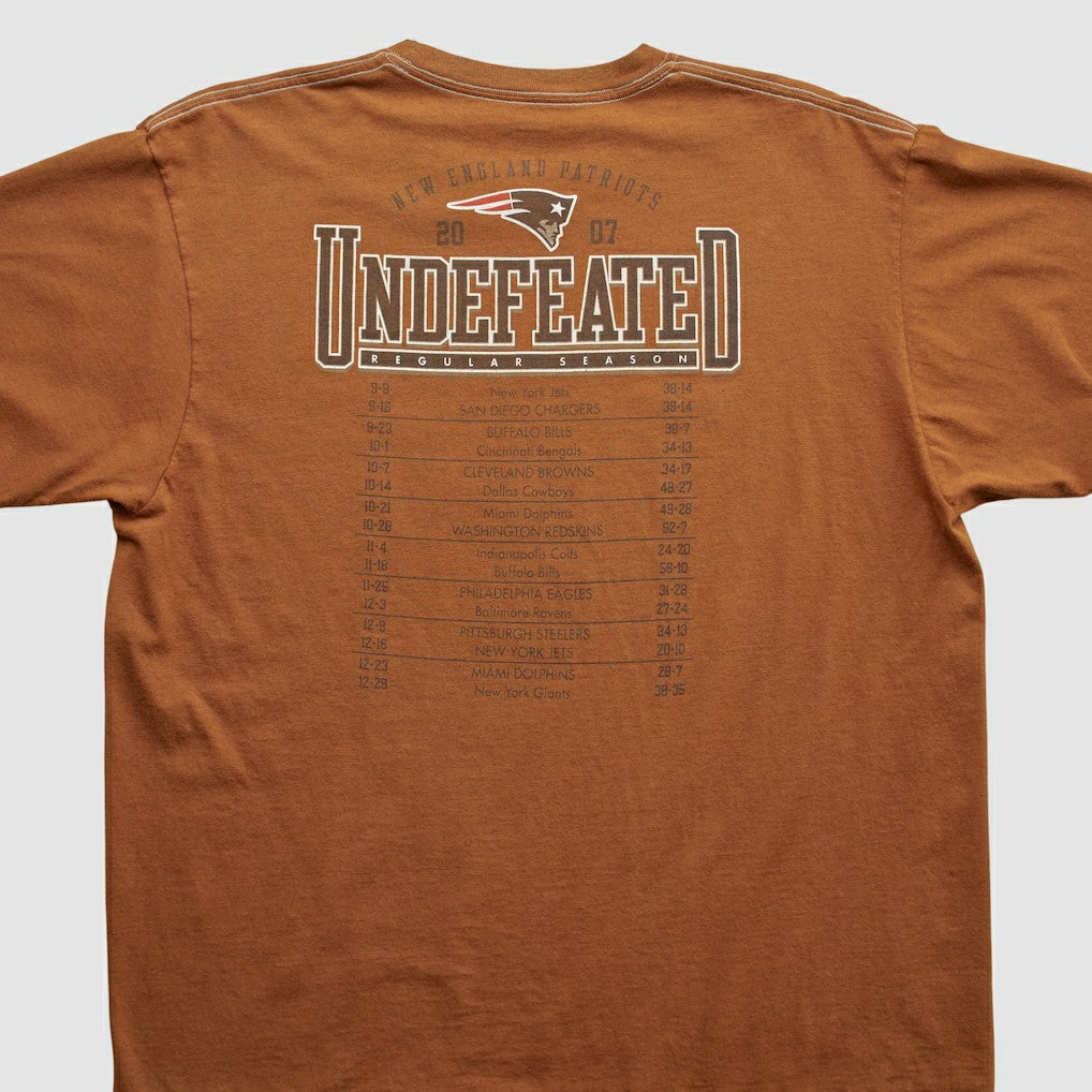New England Patriots Reebok 2007 T-shirt - Clay Vintage outlet