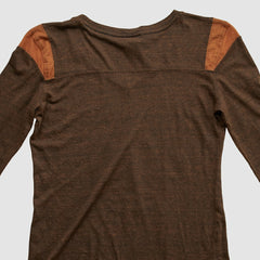 Kansas City Chiefs NFL 2010s Long Sleeve T-shirt - Brown Vintage on sale