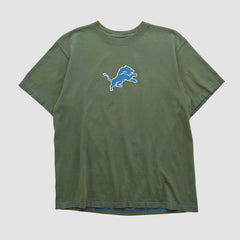 Detroit Lions Reebok 2000s T-shirt - Green Vintage cheap