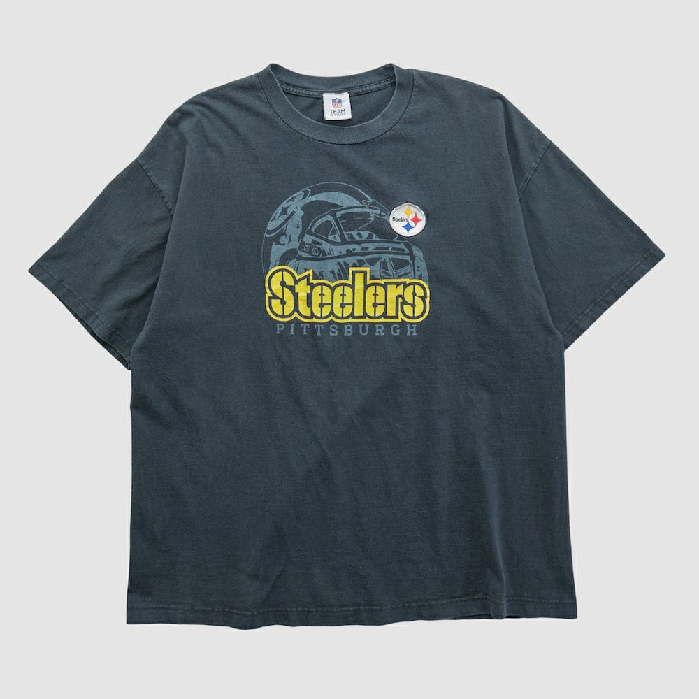 Pittsburgh Steelers NFL 2010s T-shirt - Black Vintage on sale