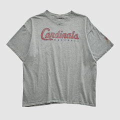 St. Louis Cardinals 2000s T-shirt - Heather Gray Vintage | Nike