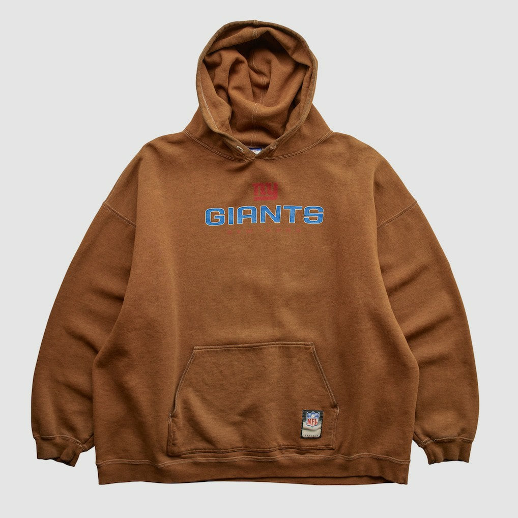 New York Giants Reebok 2000s Hooded Pullover Sweatshirt - Clay Vintage discount