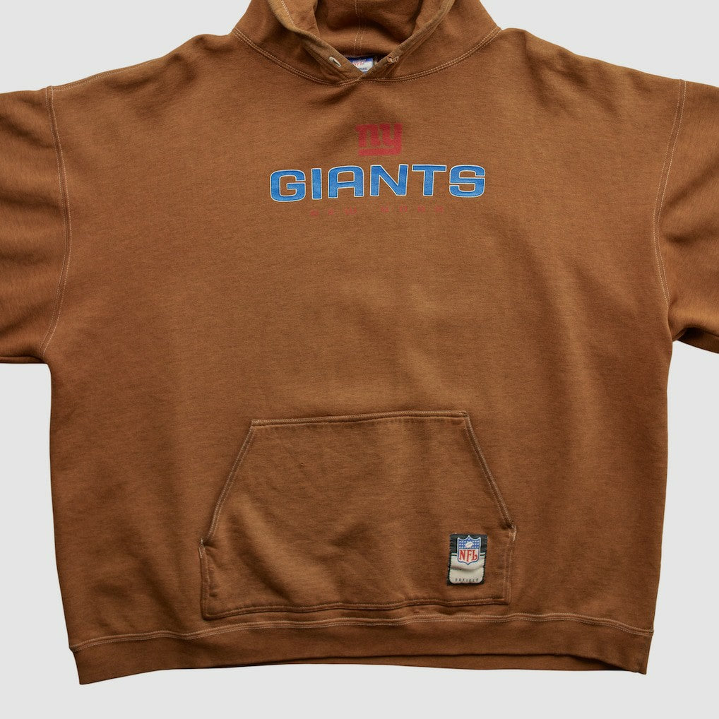 New York Giants Reebok 2000s Hooded Pullover Sweatshirt - Clay Vintage discount