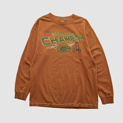 Super Bowl Champions XLV Alstyle 2011 Long Sleeve T-shirt - Clay Vintage discount