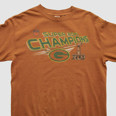 Super Bowl Champions XLV Alstyle 2011 Long Sleeve T-shirt - Clay Vintage discount
