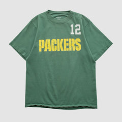 Green Bay Packers Reebok 2000s T-shirt - Green Vintage for sale