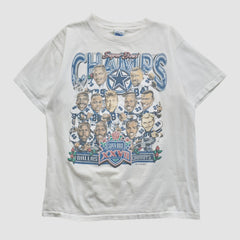 Dallas Cowboys Salem Sportswear 1993 T-shirt - White Vintage discount