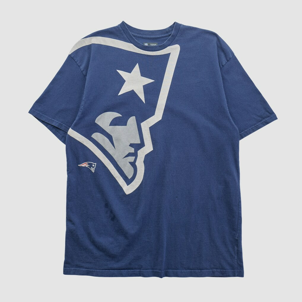 New England Patriots NFL 2000s T-shirt - Navy Vintage sale