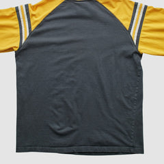 Pittsburgh Steelers Reebok 2000s Long Sleeve T-shirt - Black Vintage discount