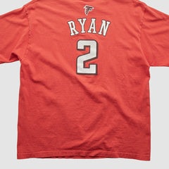 Atlanta Falcons Reebok 2000s T-shirt - Red Vintage for sale
