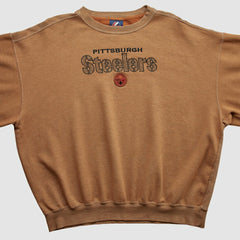 Pittsburgh Steelers Majestic 2000s Pullover Sweatshirt - Clay Vintage cheap