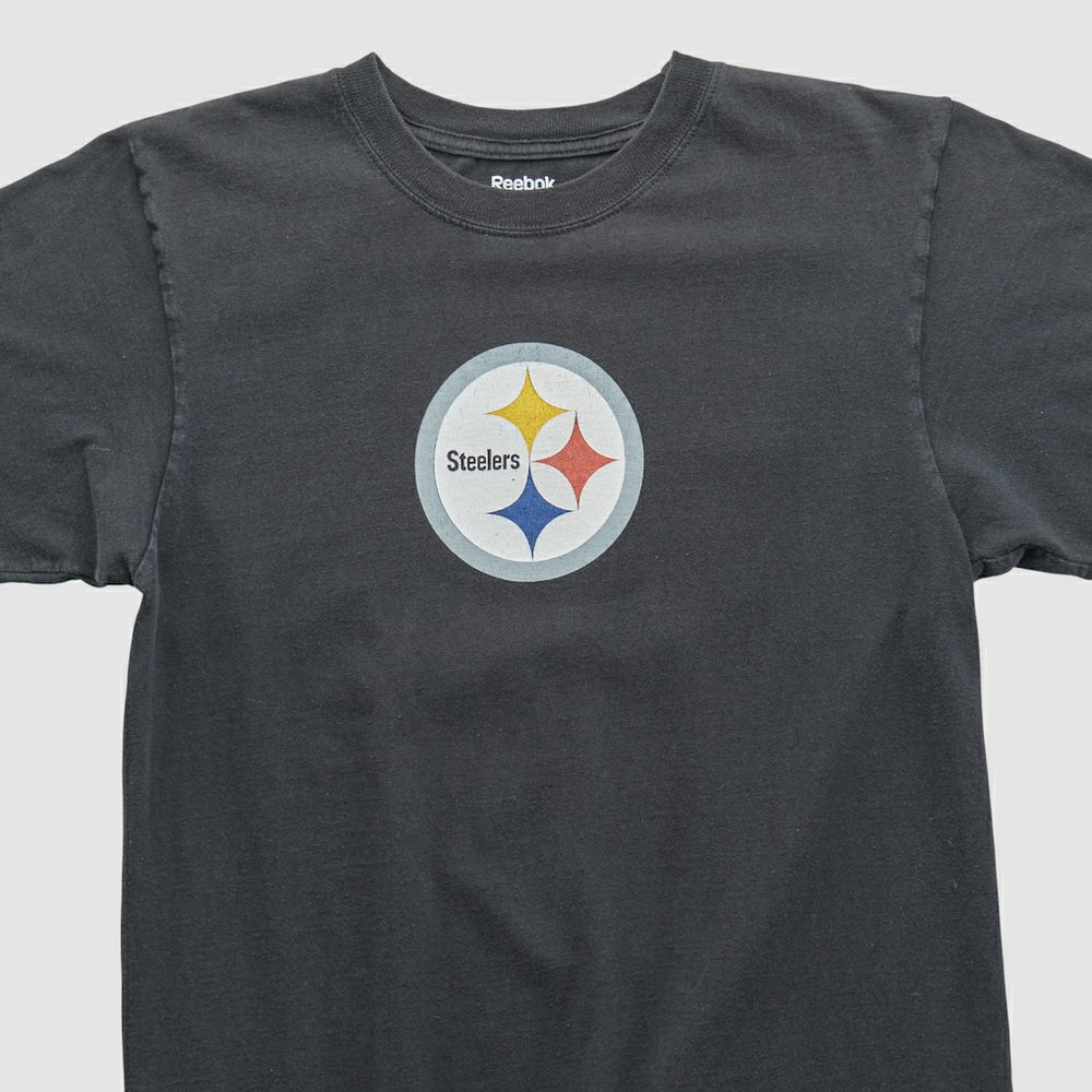 Pittsburgh Steelers Reebok 2000s T-shirt - Black Vintage discount