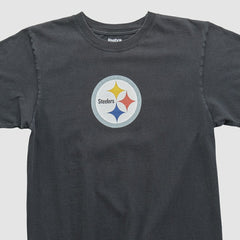 Pittsburgh Steelers Reebok 2000s T-shirt - Black Vintage discount