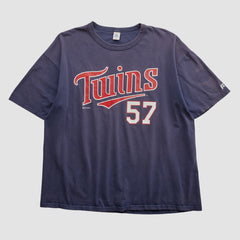 Minnesota Twins Russell 2003 T-shirt - Navy Vintage