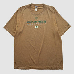 Green Bay Packers Reebok 2000s T-shirt - Clay Vintage cheap
