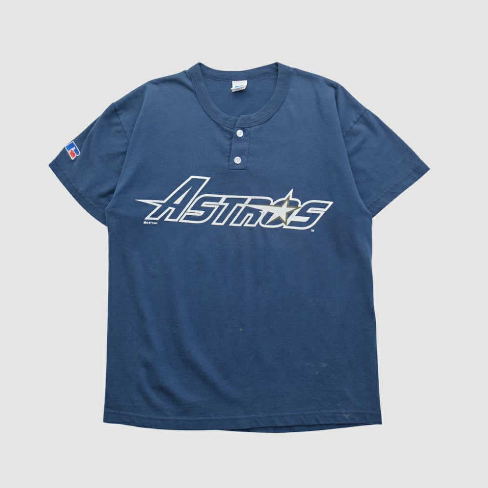 Houston Astros Russell 2000s T-shirt - Navy Vintage