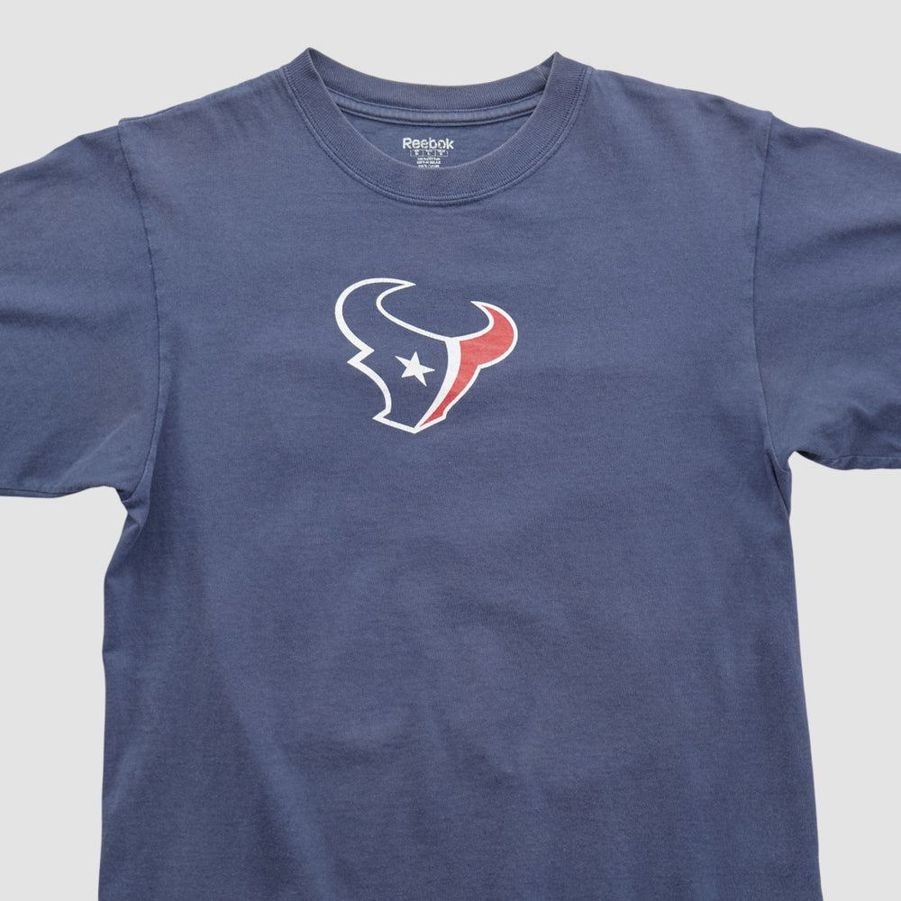 Houston Texans Reebok 2000s T-shirt - Navy Vintage sale