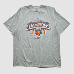 Chicago Bears Reebok 2006 T-shirt - Heather Gray Vintage cheap