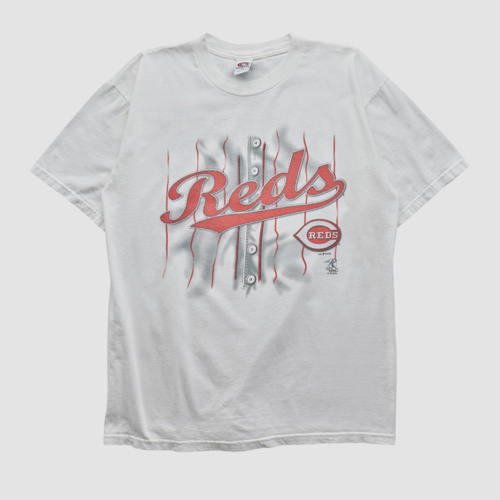 Cincinnati Reds True Fan 2000 T-shirt - White Vintage