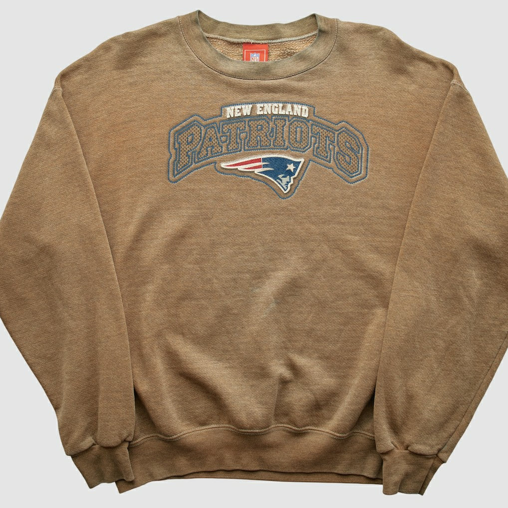 New England Patriots NFL 2000s Pullover Sweatshirt - Clay Vintage outlet