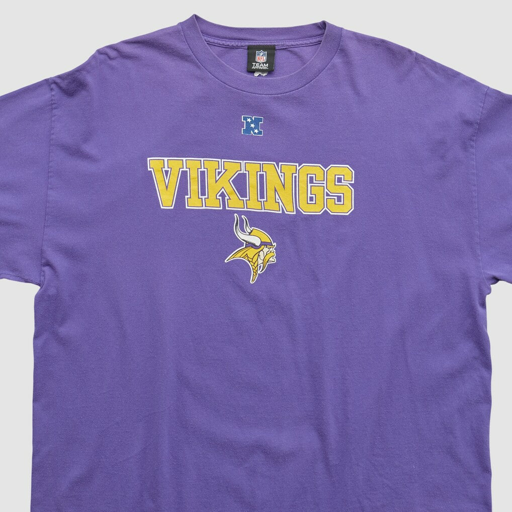 Minnesota Vikings NFL 2010s Long Sleeve T-shirt - Purple Vintage discount