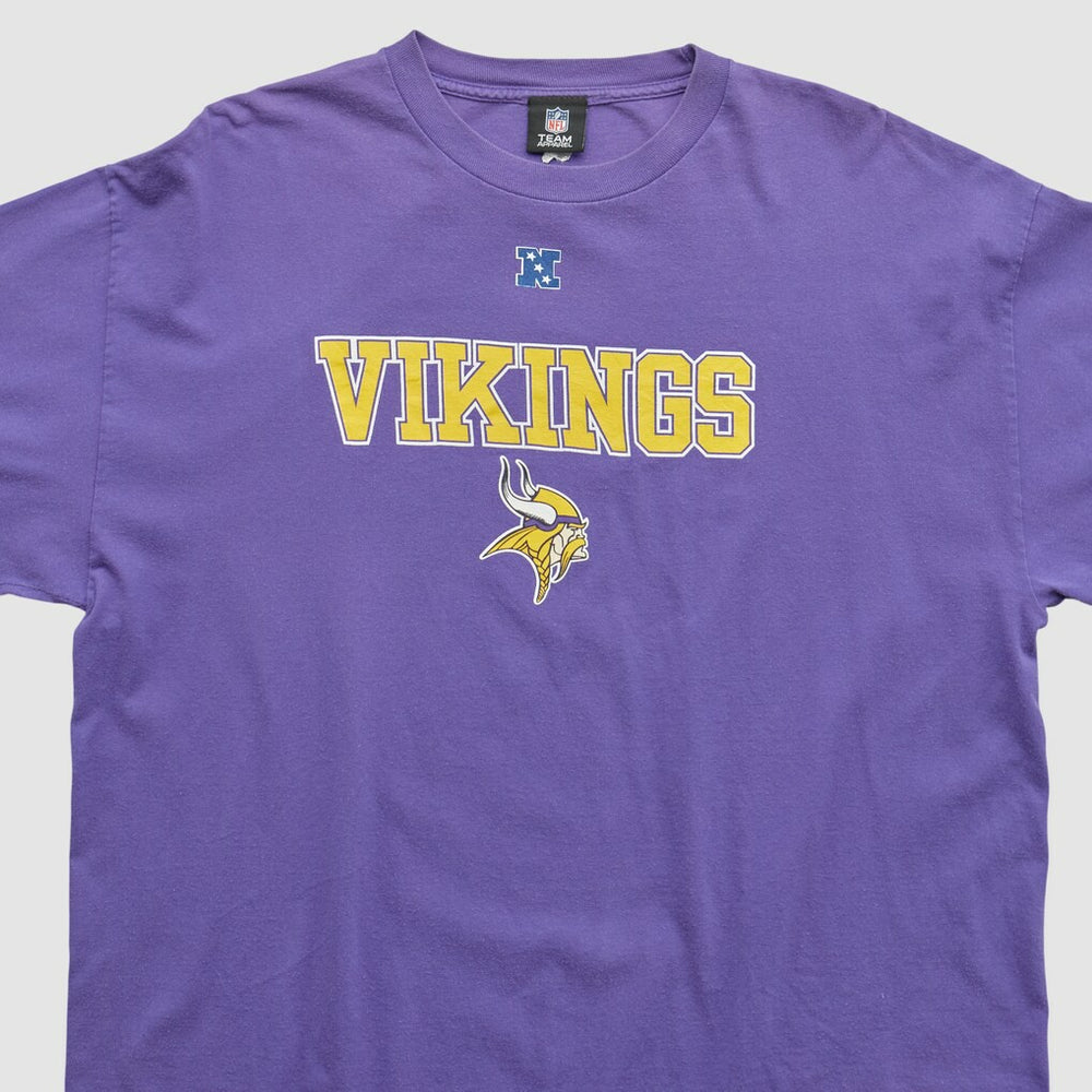 Minnesota Vikings NFL 2010s Long Sleeve T-shirt - Purple Vintage discount