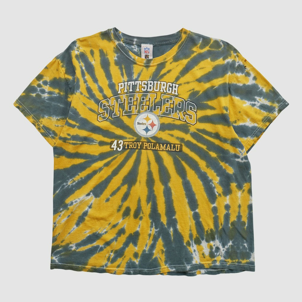 Pittsburgh Steelers NFL 2000s T-shirt - Yellow Vintage on sale