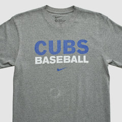 Chicago Cubs 2000s T-shirt - Dark Heather Gray Vintage | Nike