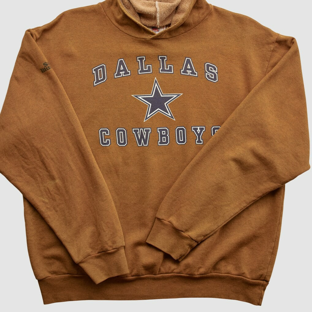 Dallas Cowboys NFL 2010s Hooded Pullover Sweatshirt - Clay Vintage on sale