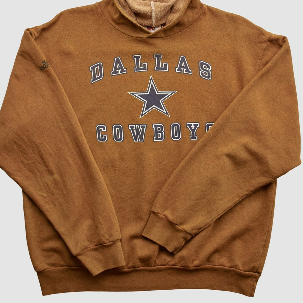 Dallas Cowboys NFL 2010s Hooded Pullover Sweatshirt - Clay Vintage on sale