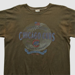 Chicago Cubs Gear For Sports 90s T-shirt - Brown Vintage