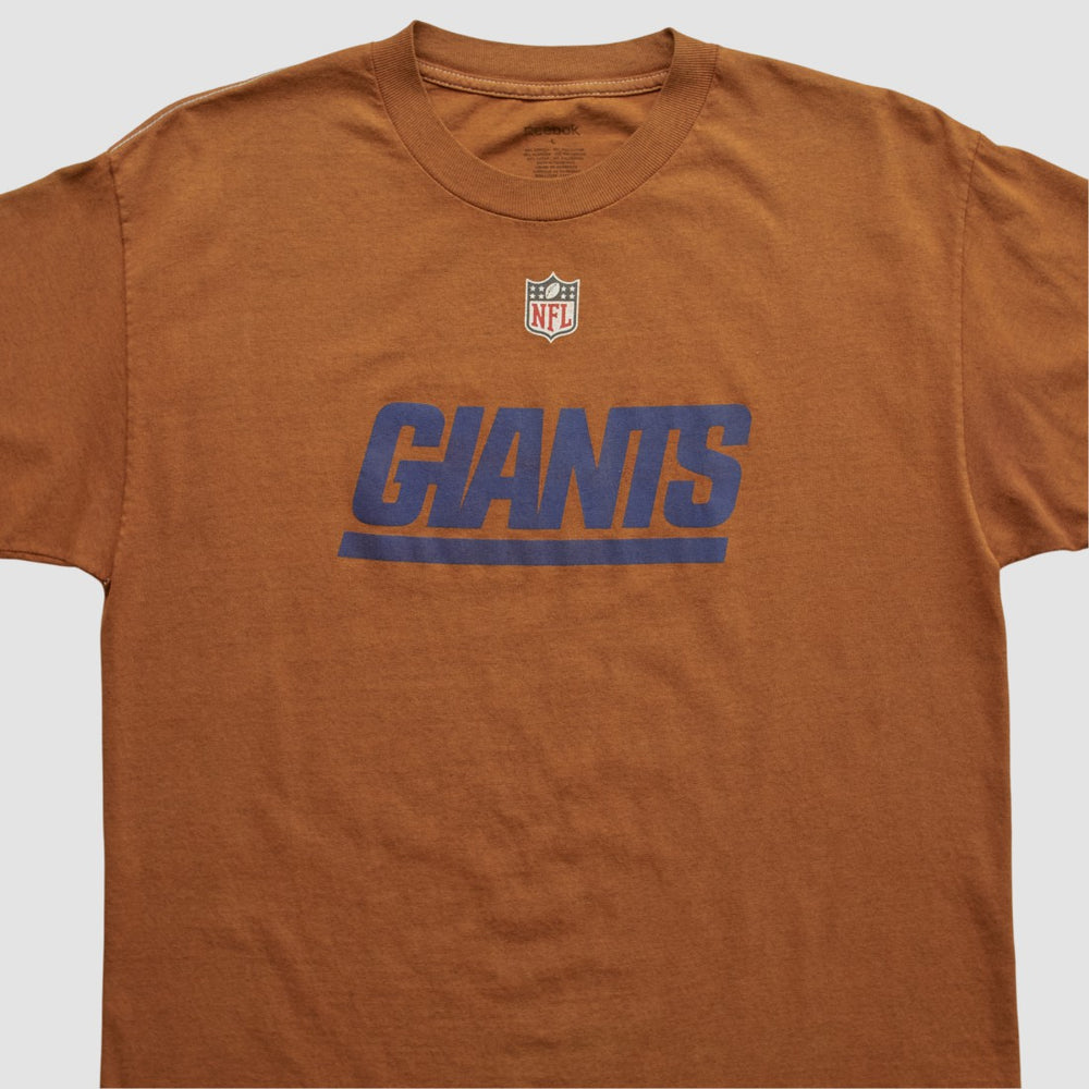 New York Giants Reebok 2000s T-shirt - Clay Vintage for sale