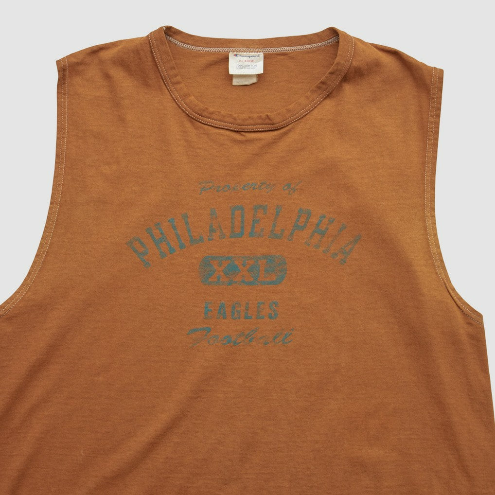 Philadelphia Eagles Champion 90s Tank - Clay Vintage on sale