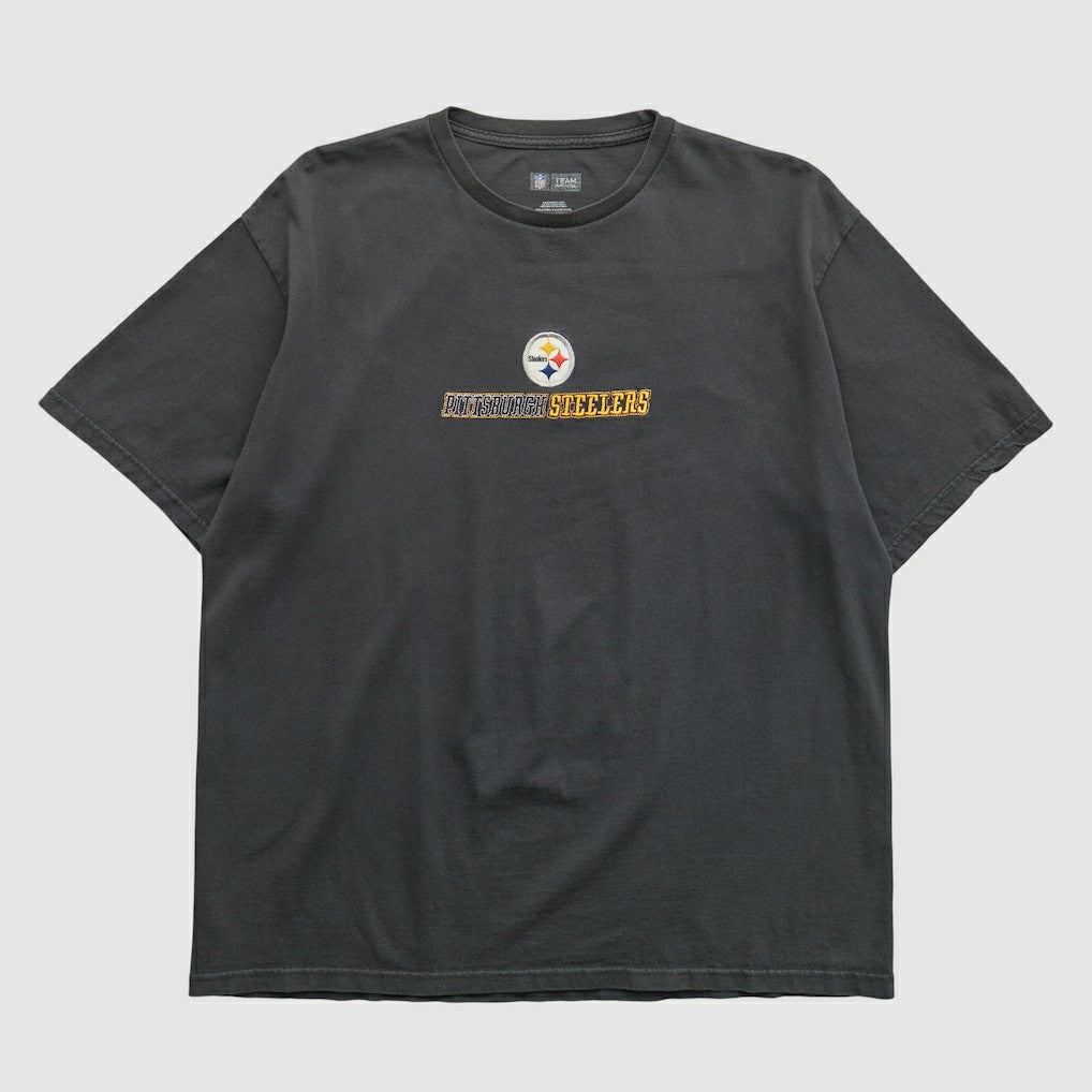 Pittsburgh Steelers NFL 2010s T-shirt - Charcoal Vintage for sale
