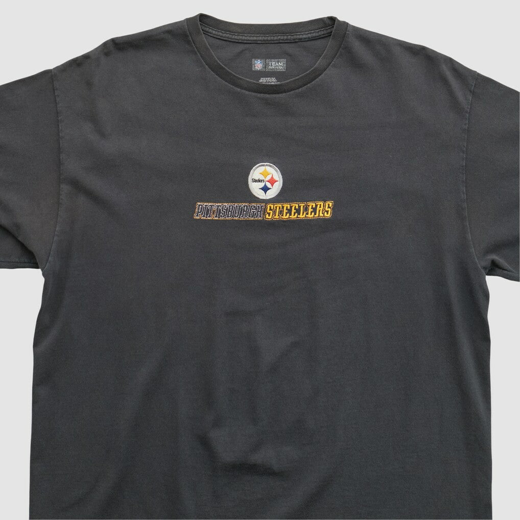 Pittsburgh Steelers NFL 2010s T-shirt - Charcoal Vintage for sale