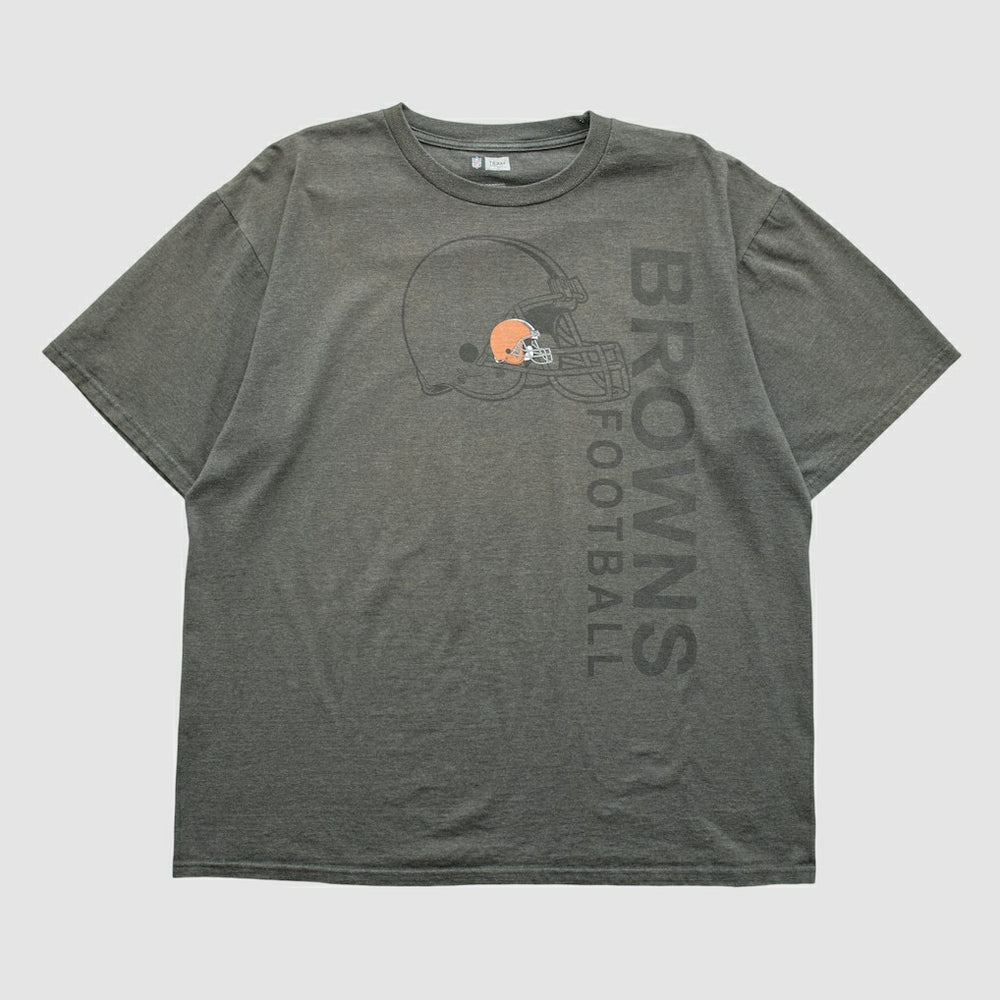 Cleveland Browns NFL 2010s T-shirt - Dark Heather Gray Vintage discount