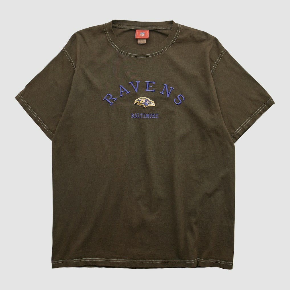 Baltimore Ravens NFL 2000s T-shirt - Brown Vintage cheap