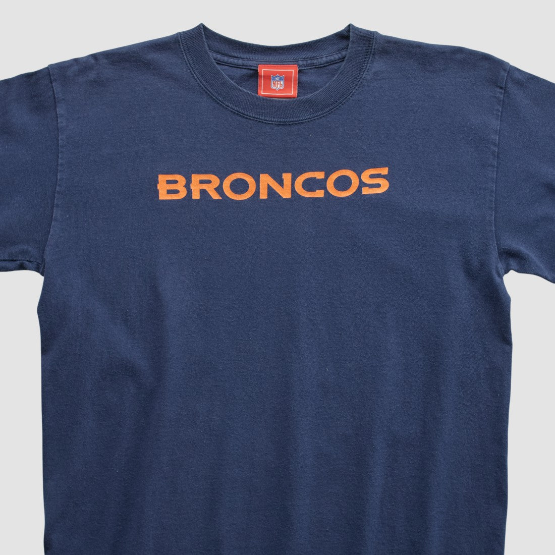 Denver Broncos NFL 2000s Long Sleeve T-shirt - Navy Vintage outlet