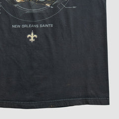 New Orleans Saints 2010s T-shirt - Black Vintage cheap