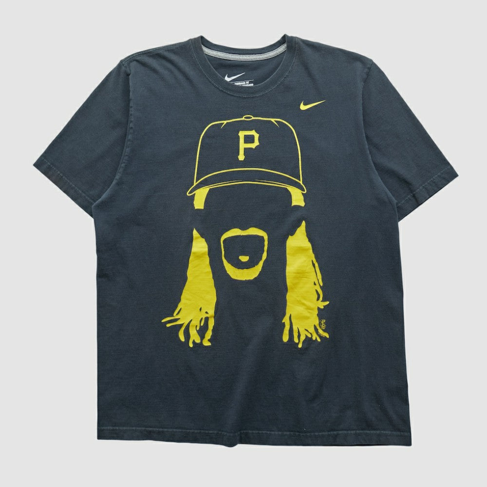 Pittsburgh Pirates 2010s T-shirt - Black Vintage | Nike