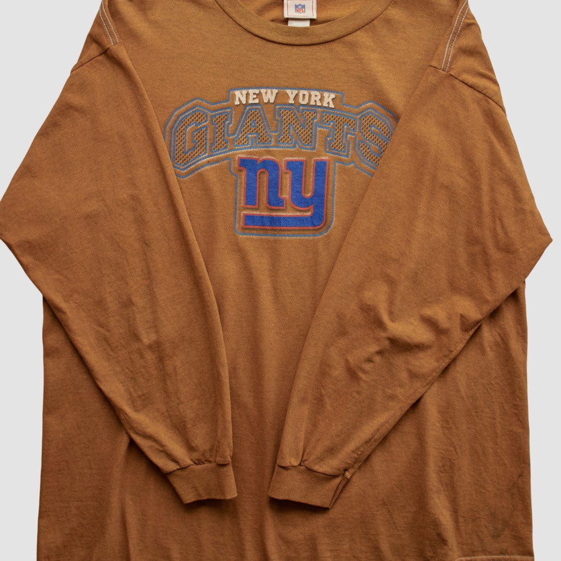 New York Giants NFL 2000s Long Sleeve T-shirt - Clay Vintage online