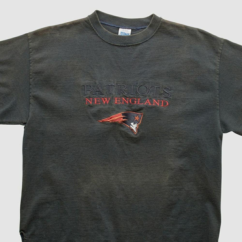 New England Patriots Salem Sportswear 90s T-shirt - Black Vintage cheap