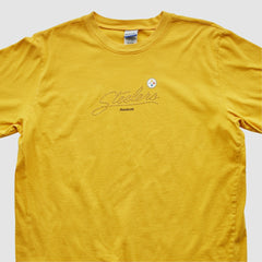 Pittsburgh Steelers Reebok 2000s T-shirt - Yellow Vintage on sale