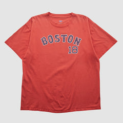Boston Red Sox CSA 2000s T-shirt - Red Vintage