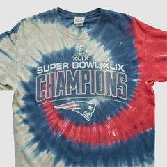 New England Patriots Majestic 2015 T-shirt - Navy Vintage discount